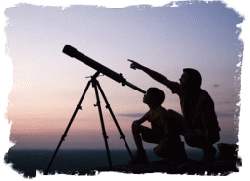 UFO Skywatching with Telescope