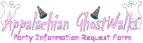 Ghost Party Information Request Form