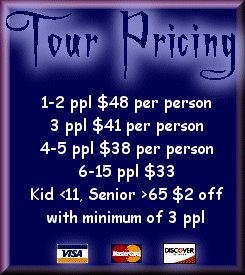 Appalachian GhostWalks Virginia and Tennessee Ghost and History Tour Pricing